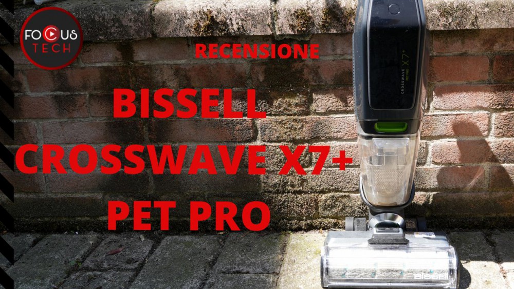 Recensione Bissell CrossWave X7 Plus Cordless Pet Pro: ideale per case con cani e gatti
